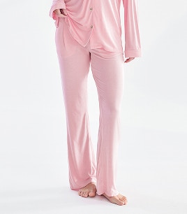 womens dream soft sleep pant pink