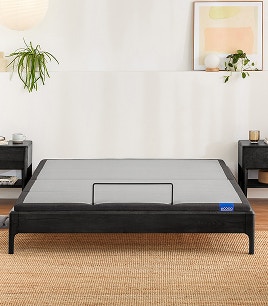 zen adjustable bed base black