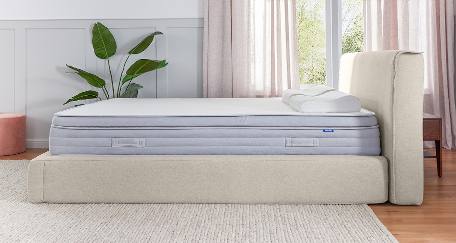 veya bed frame oyster shell 5