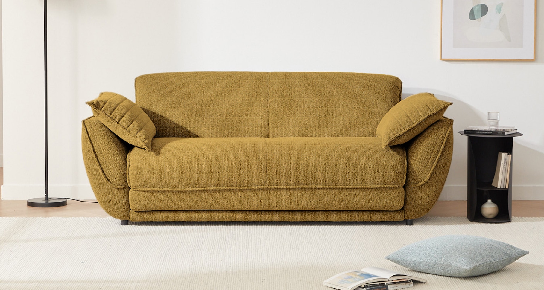 tokyo sofa bed marigold 1