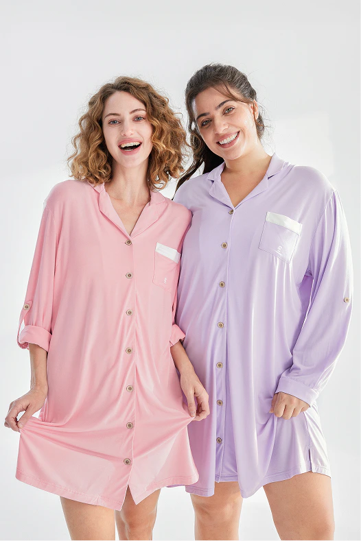 womens dreamsoft night shirt lavender 5