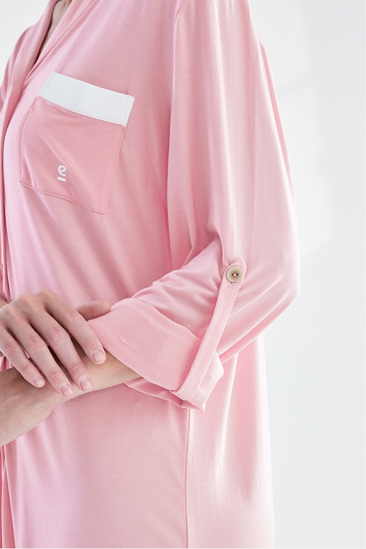 womens dreamsoft night shirt pink 2